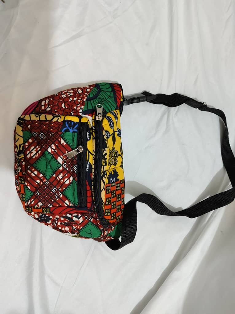 Petit Sac banane à motif africain