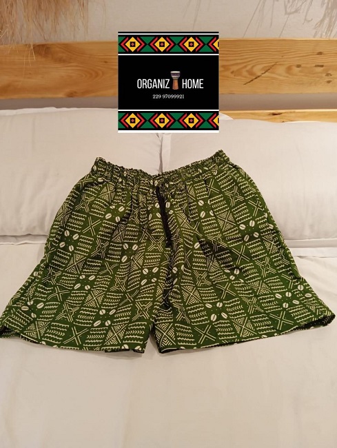 Shorts à imprimés africains