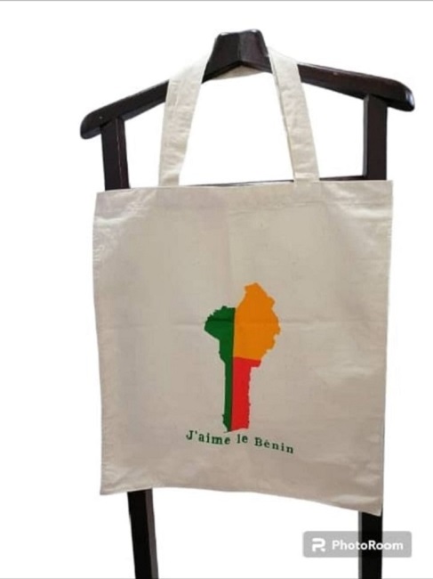 Sac fourre-tout pliable Carte Benin