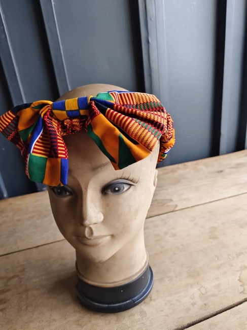 Bandeau en Wax avec élastique intérieur