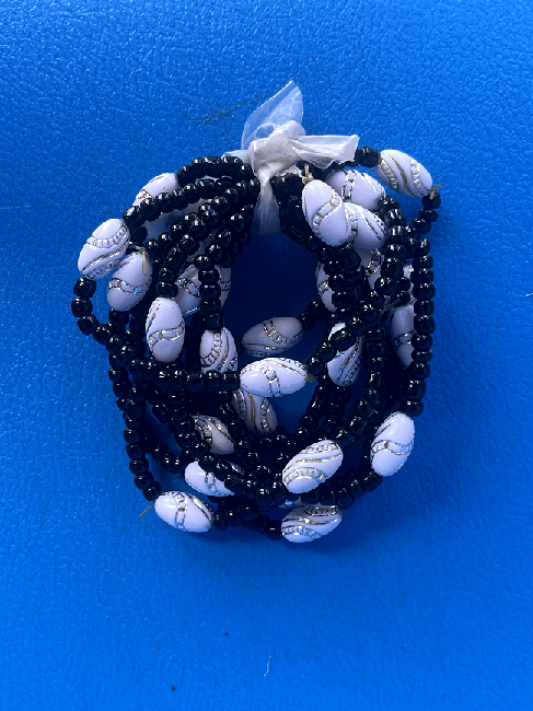 Bracelet personnalisé en perles noires