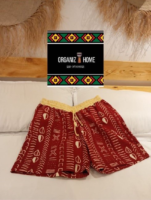 Shorts à imprimés africains