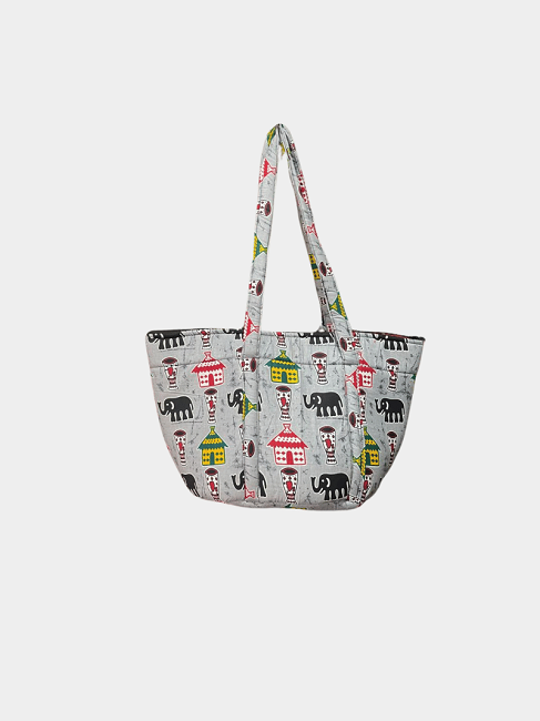 Sac fourre-tout en tissu africain