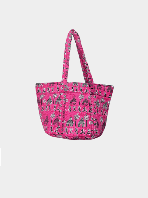 Sac fourre-tout en tissu africain