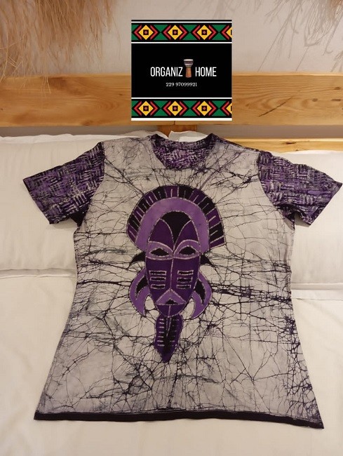 Chemise Batik au motif africiain